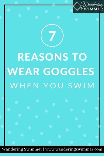 7 razones para usar gafas cuando nadas